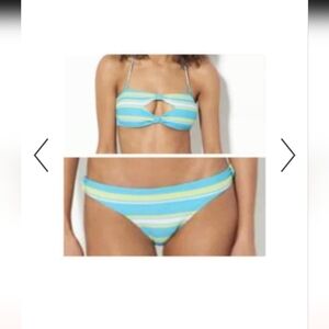 New American Eagle Bandeau 2pc Bikini, XS